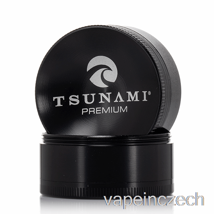 Tsunami 1,9" 4dílná Zapuštěná Horní Bruska černá (50 Mm) Vape Pero